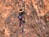 Katy en Red Rock. Nevada. EEUU